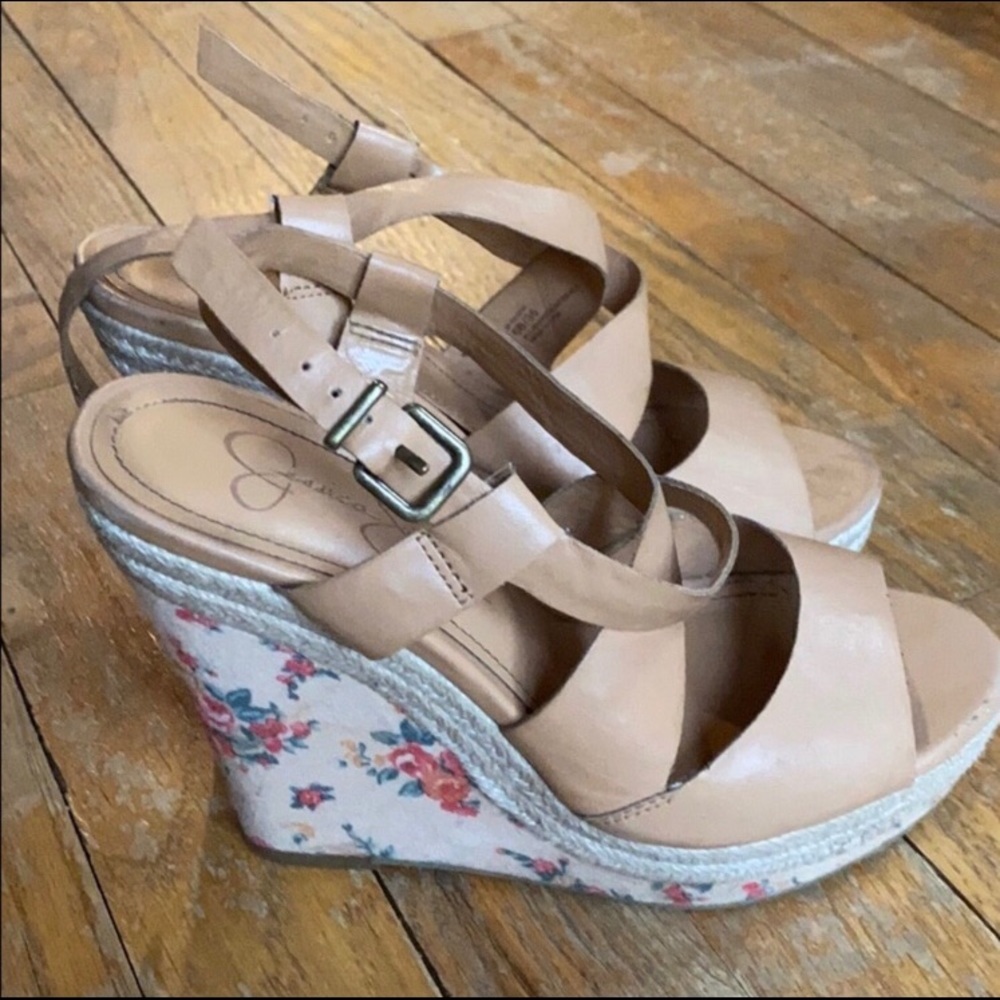 Nude wedges - Picture 2 of 3
